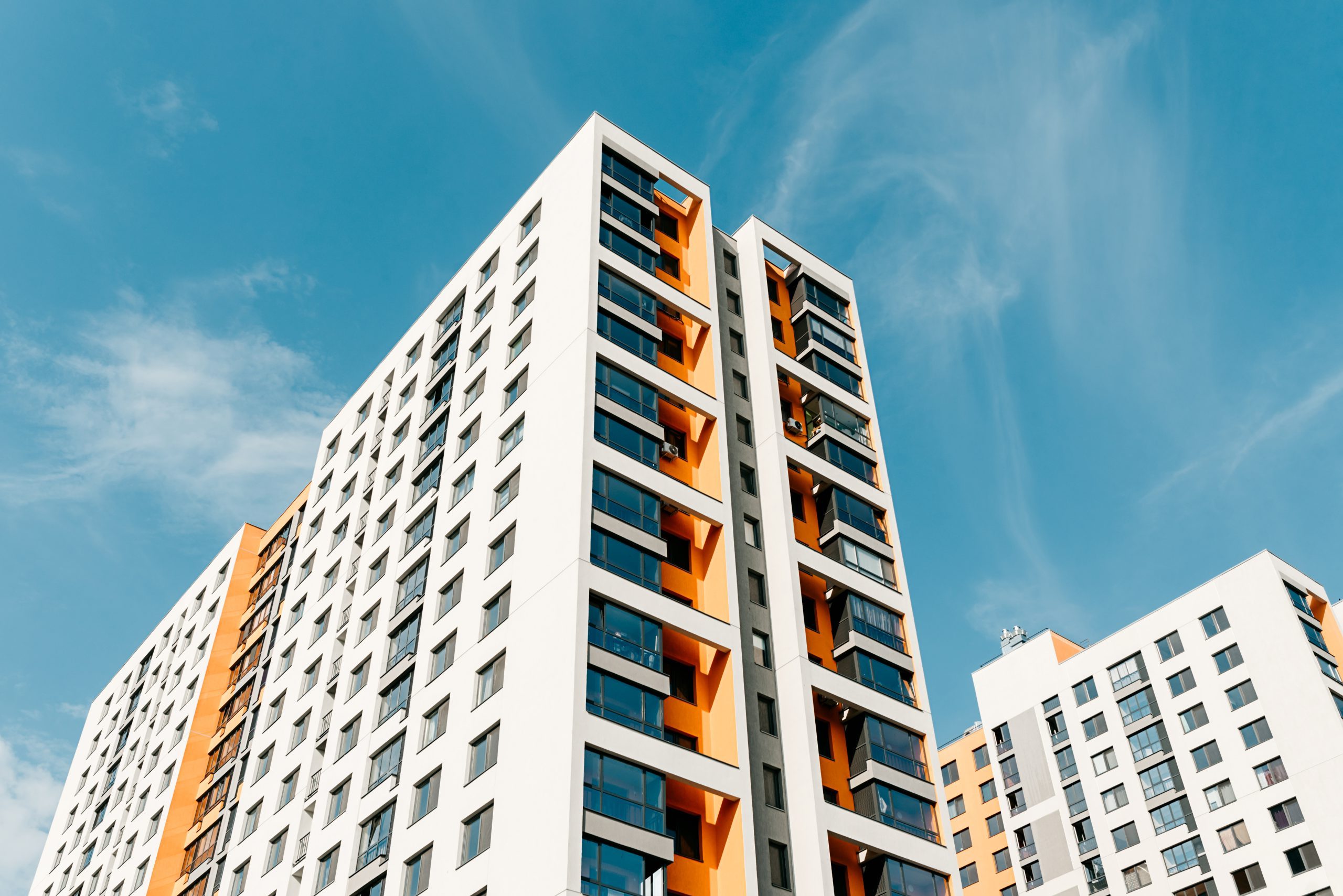 residential modern apartment building